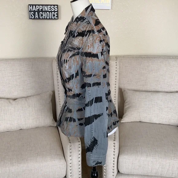 Pierre Balmain Stunning Denim Jacket Size EU30 (XS/S) - Picture 9 of 16